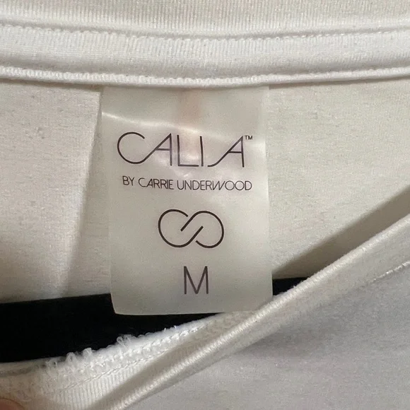 CALIA by Carrie Underwood Pure White Short Sleeve Tee - Picture 2 of 3